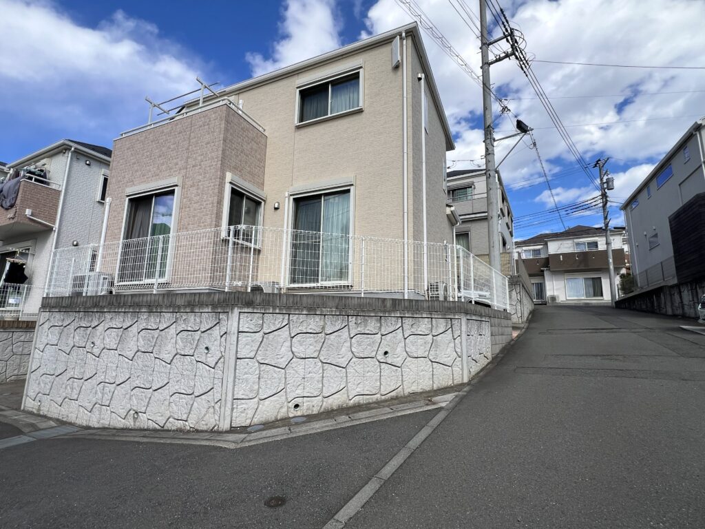 木造戸建住宅の外観