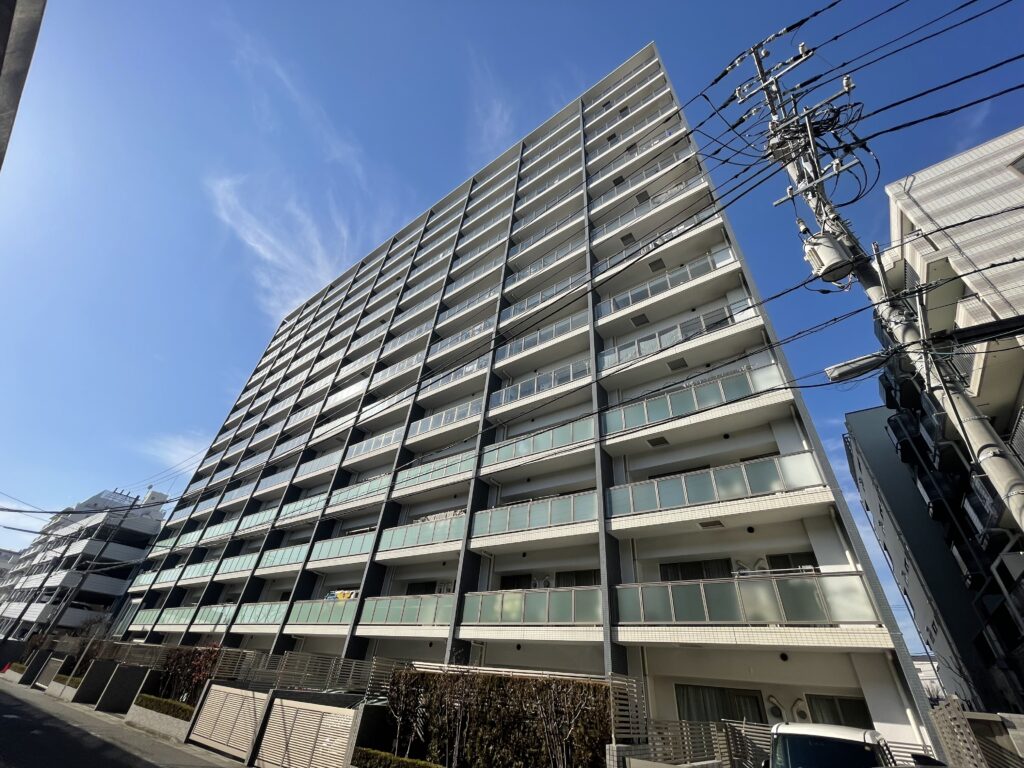 中古マンションの外観